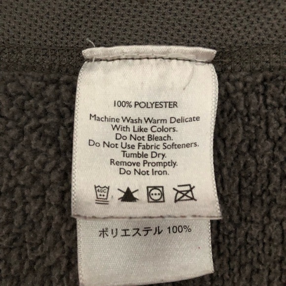 Eddie Bauer Grey Zip Up Fleece - Picture 8 of 11